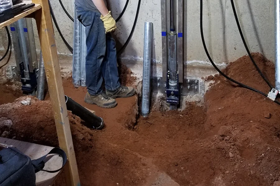 Injection Pier Installation in Belen, NM